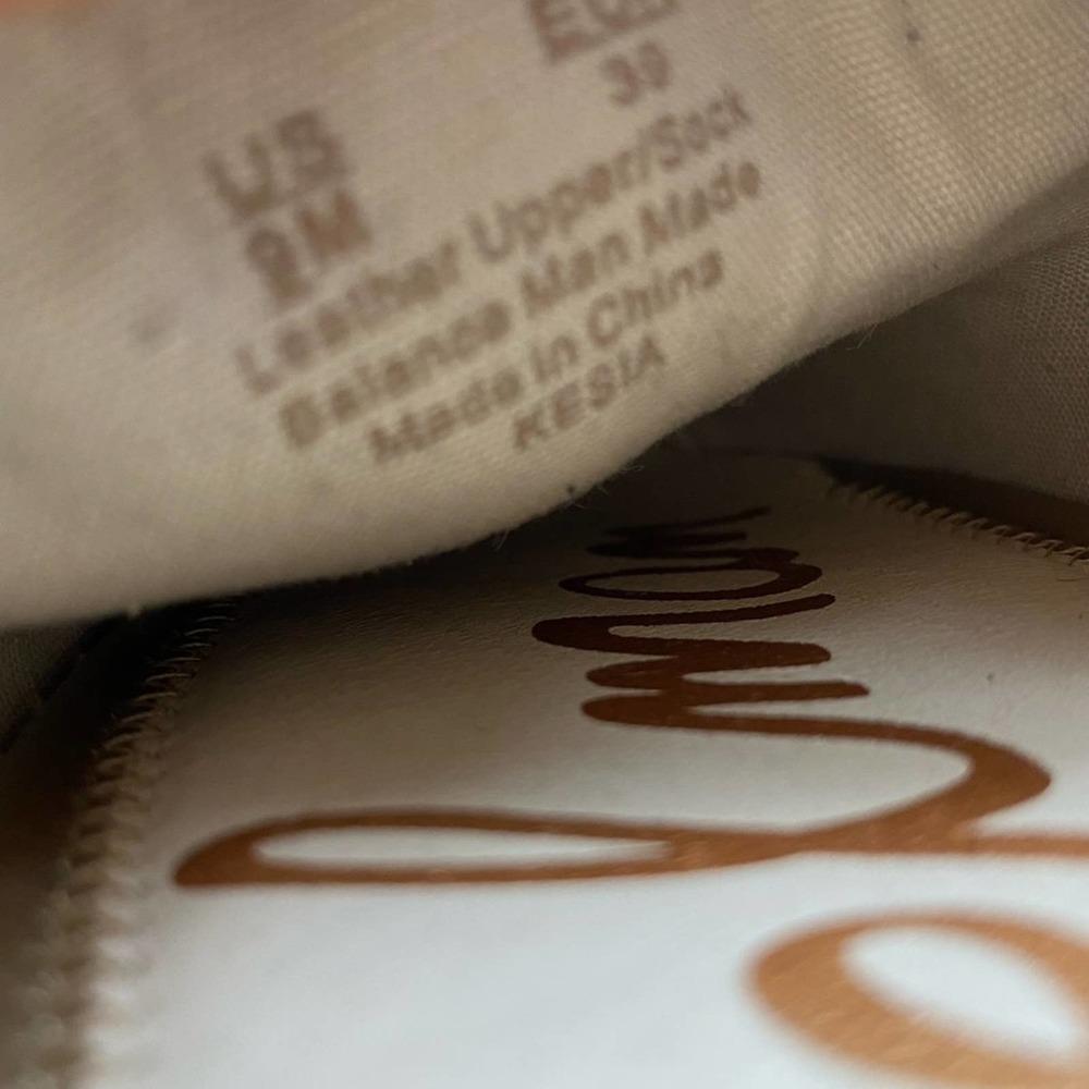 Sam Edelman Kesia Espadrille Off White Leather Flats Size 9 New With Tags - Picture 12 of 14